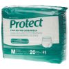 Protect Extra Protective Underwear, Large 40" - 56"