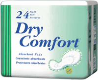 TENA Dry Comfort Bladder Control Night Pad
