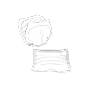 Wings Contoured Insert Pad, Night-Time Absorbency