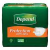 Depends Protection Brief with Tabs Large 35" - 49"