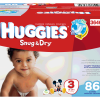 HUGGIES Snug and Dry Disposable Diapers, Size 3