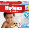 HUGGIES Snug and Dry Diapers, Step 5, Big Pack
