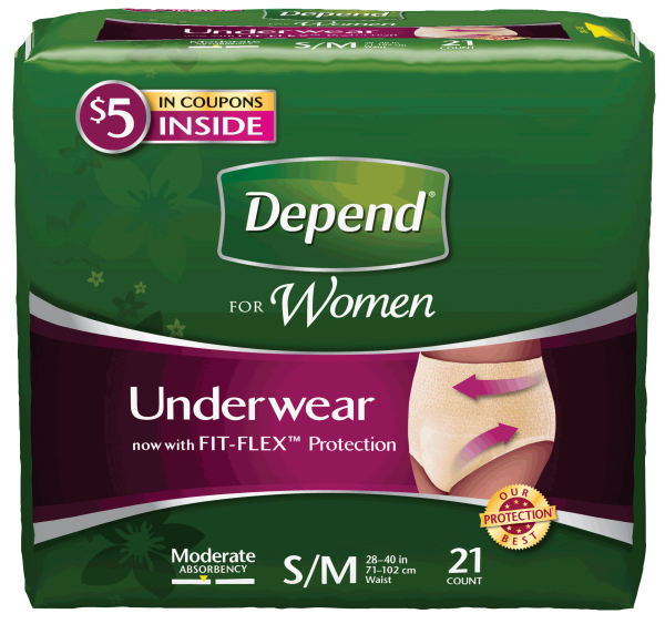 Depend Super Plus Absorbency Underwear for Women X-Large