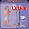 Prevail Cuties Baby Diapers Size 4, 22 - 37 lbs.