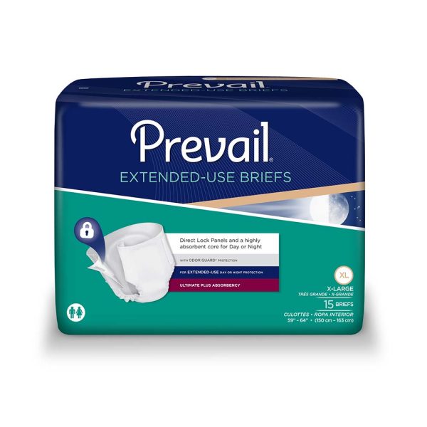 Prevail PM Extended Wear Brief X-Large 59" - 64"