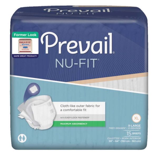 Prevail Nu-Fit Adult Brief X-Large 59" - 64"