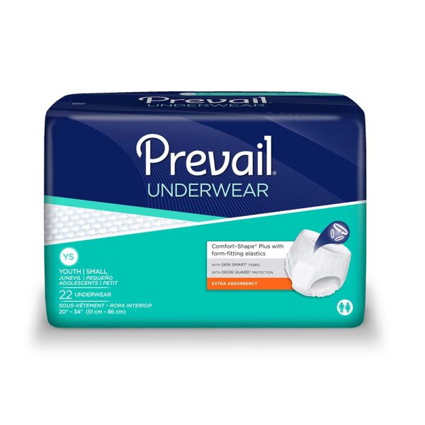 Prevail Youth Protective Underwear Small 20" - 34"