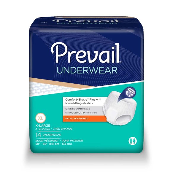 Prevail Protective Underwear X-Large 58" - 68"