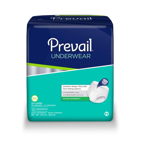 Prevail Protective Underwear 2X-Large 68" - 80"