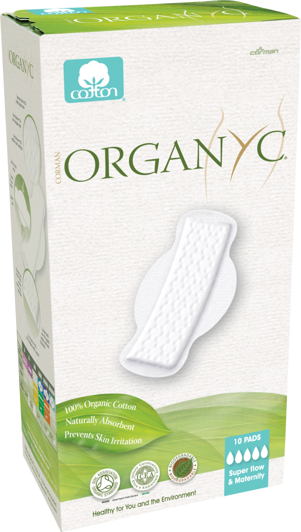 Oragnyc 100% Organic Cotton First Days Maternity Pad