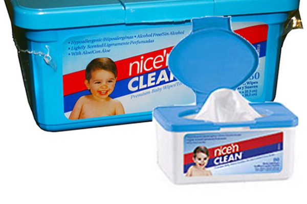 Nice and Clean Baby Wipes Scented 7" x 8"