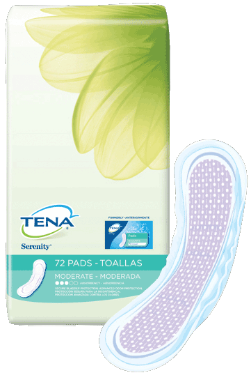 TENA Serenity Moderate Absorbency Economy Pads 11"