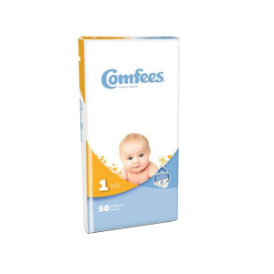 Comfees Baby Diapers - Size 1