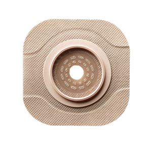 New Image CeraPlus 2-Piece Cut-to-Fit Tape Border (Extended Wear) Barrier Opening 1-3/4" Stoma Size 2-1/4" Flange Size