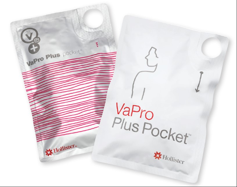 VaPro Plus Pocket Intermittent Catheter, 8 Fr, 8", Hydrophilic