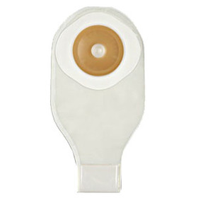 Esteem + Moldable One-Piece Drainable Pouch w/ InvisiClose, Stomahesive, 12" Transparent, 1-1/8" x 1-1/2"(30/40mm)