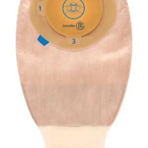 Esteem + Moldable One-Piece Drainable Pouch with InvisiClose, Filter, Stomahesive, 12" Two-Sided Comfort Panel Opaque, 3/4" x 1-1/8"