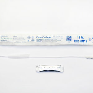 Male 12 French Hydrophilic Coated Sterile Intermittent Urinary Catheter, 16"