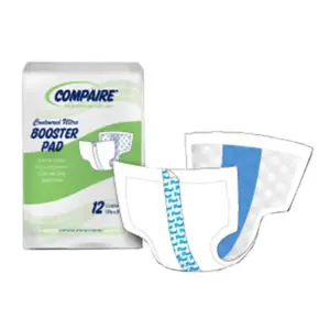 Compaire Contoured Ultra Booster Pads, 13" x 24"