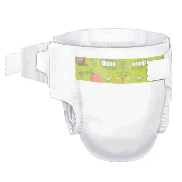 Curity Baby Diapers Size 1, Small 8 - 12 lbs.