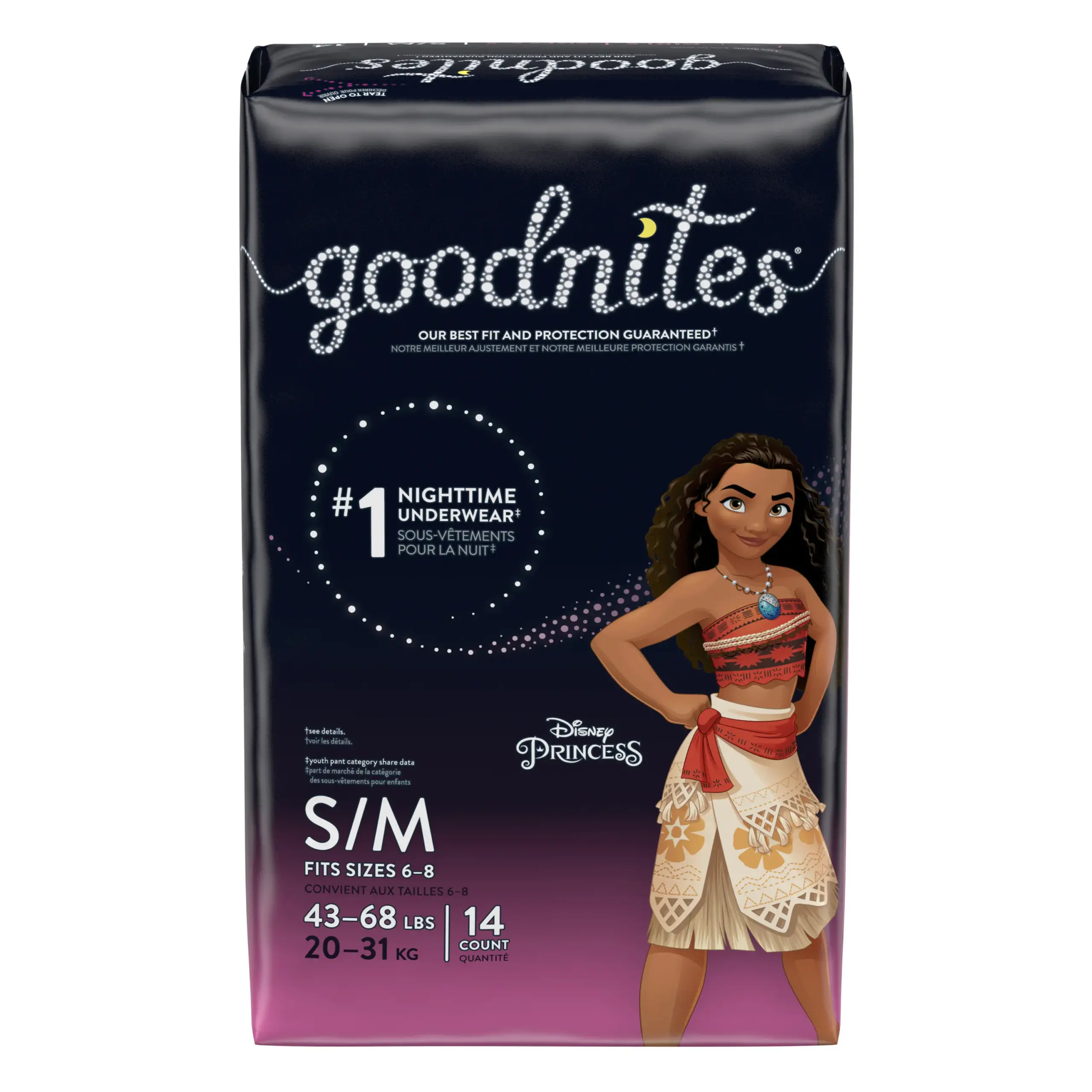 GoodNites Disposable Underwear for Girls Small/Medium Jumbo - Ready Supply