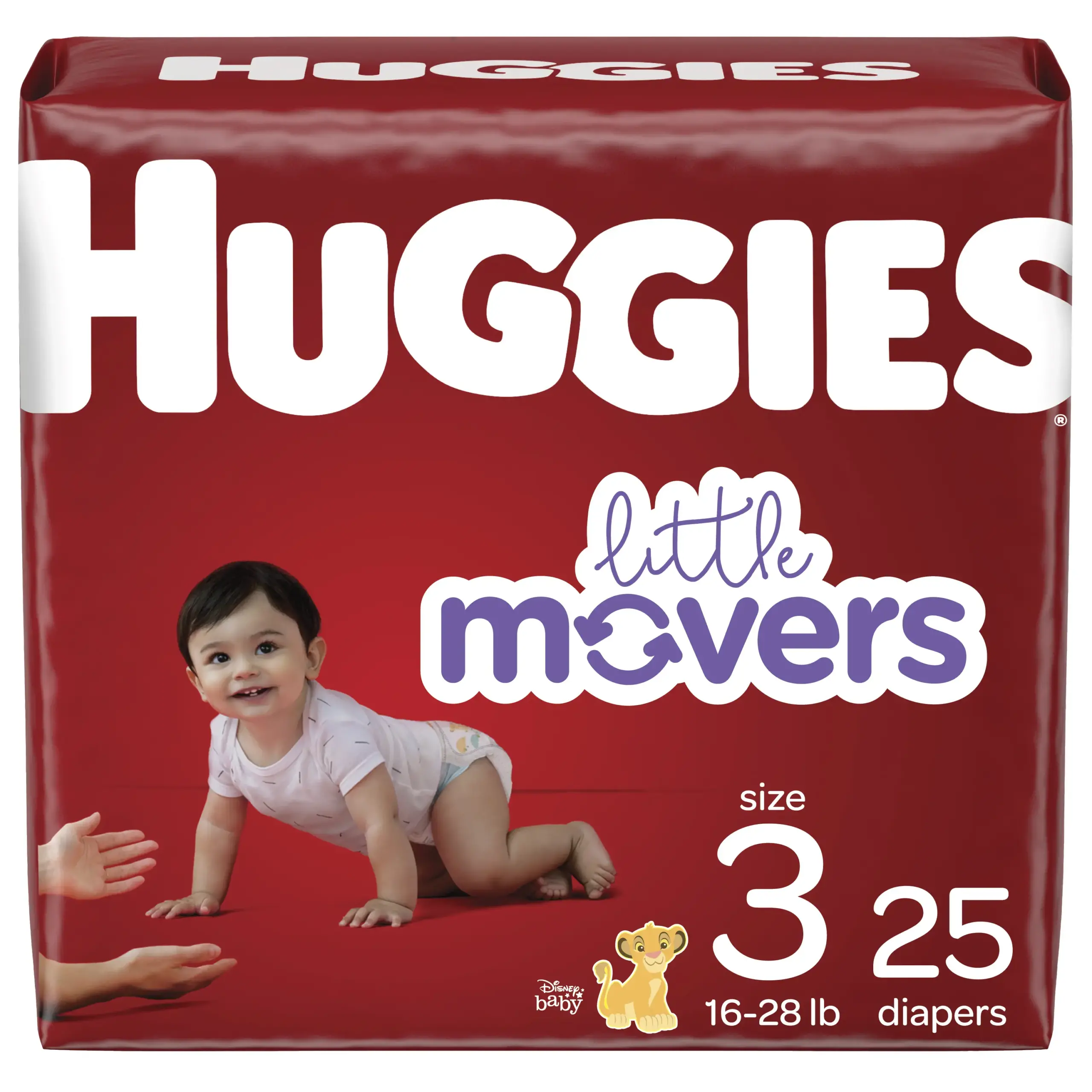 Huggies Little Movers Diapers, Size 3, Jumbo Pack