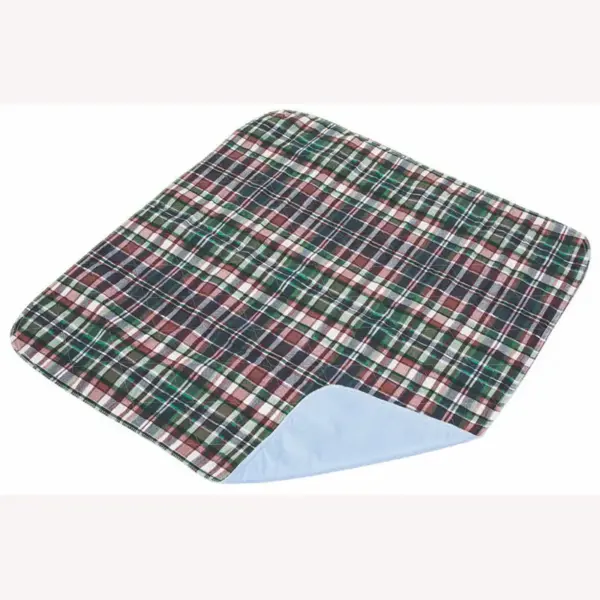 Quik-Sorb Plaid Top Bed/Sofa Pad, 24" x 36"