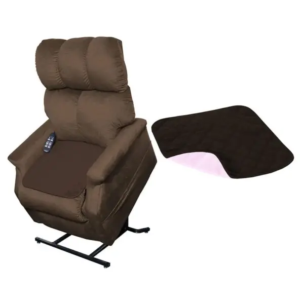 Quik-Sorb Furniture Protection Pad, 20" x 20", Chocolate