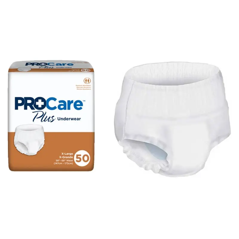 PROCare Plus Protective Underwear, X-Large, 58 - 68 - Ready Supply
