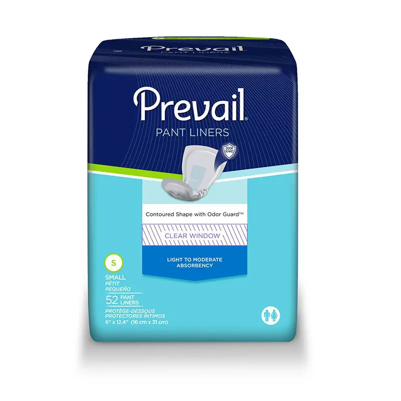 Prevail Pant Liners Small, 6" x 12.5"