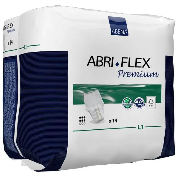 Abri-Flex L1 Premium Protective Underwear Large, 39" - 55"