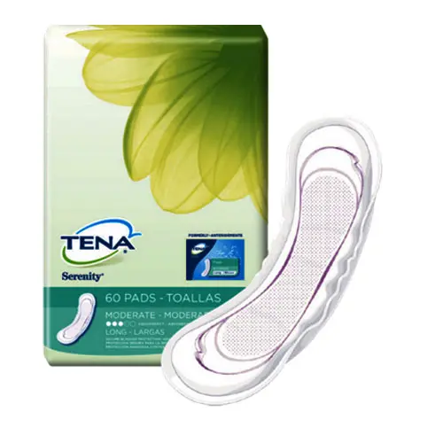 Tena Intimates Moderate Long, 12" Long